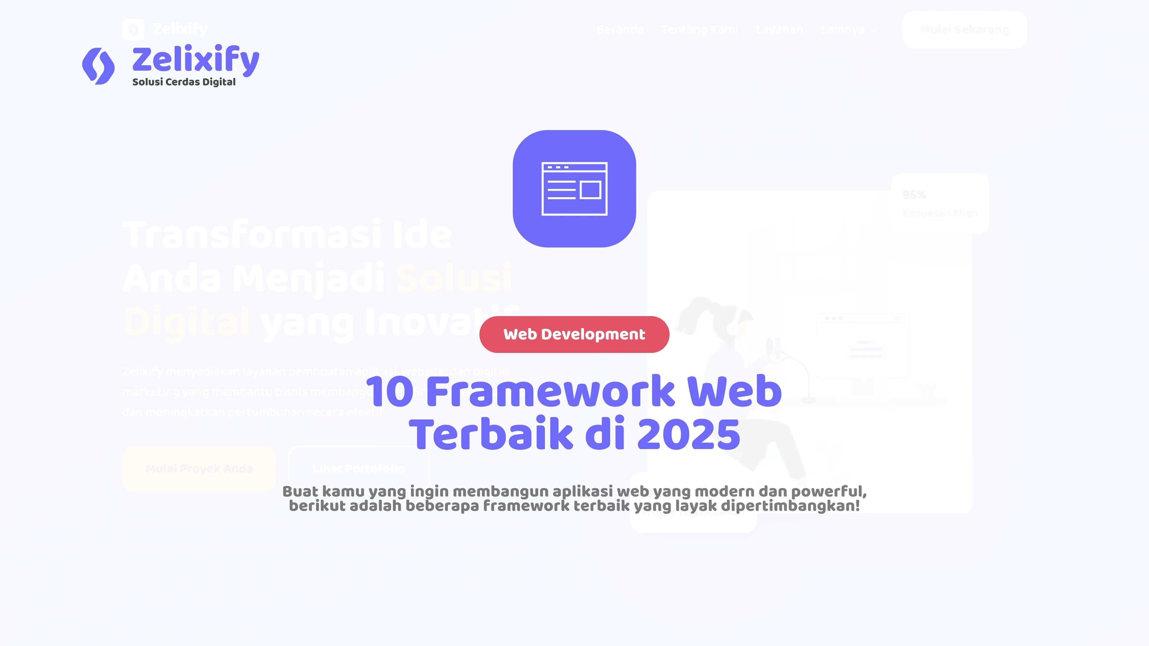 10 Framework Web Terbaik di 2025